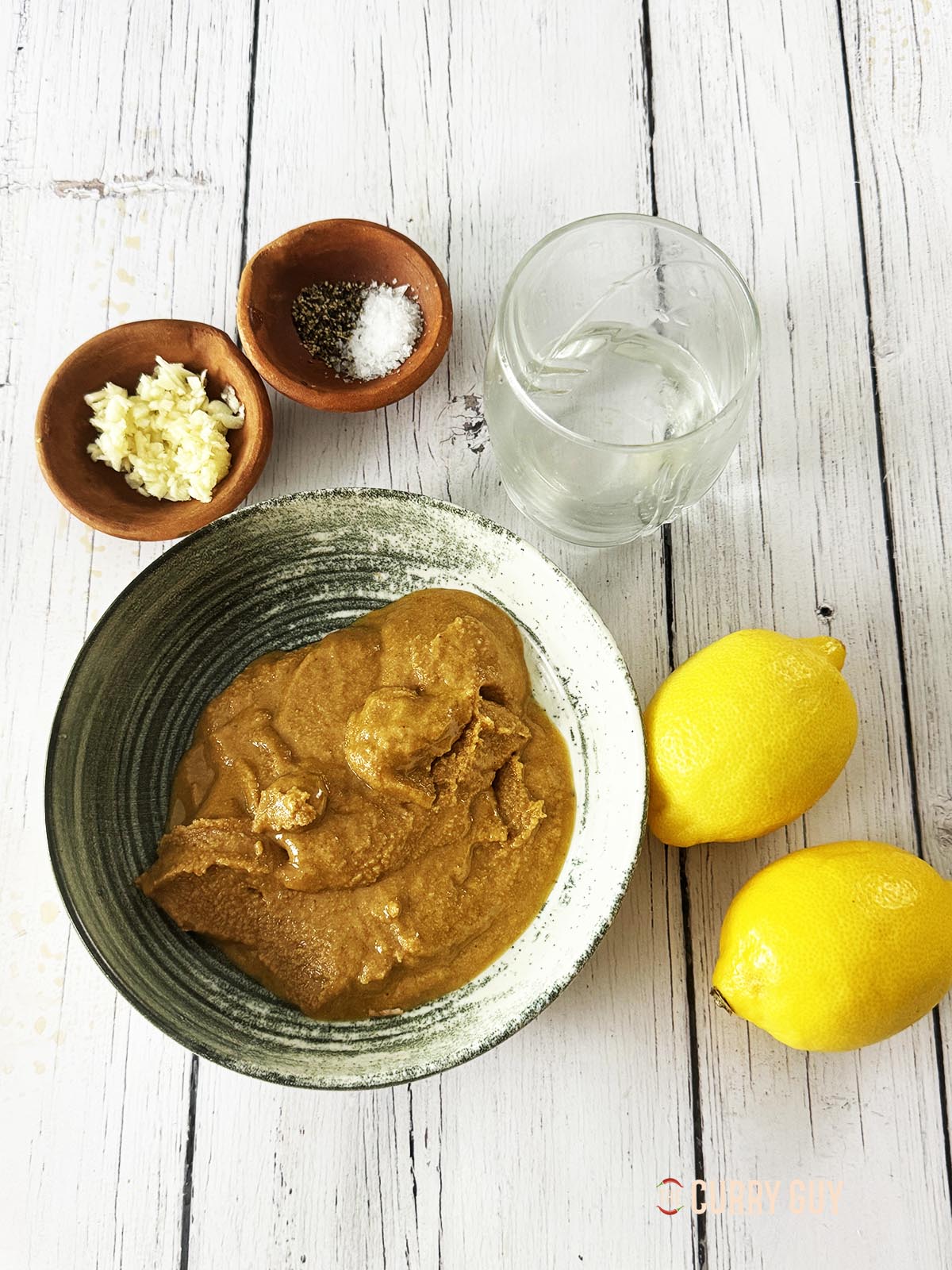 Ingredients for the recipe.