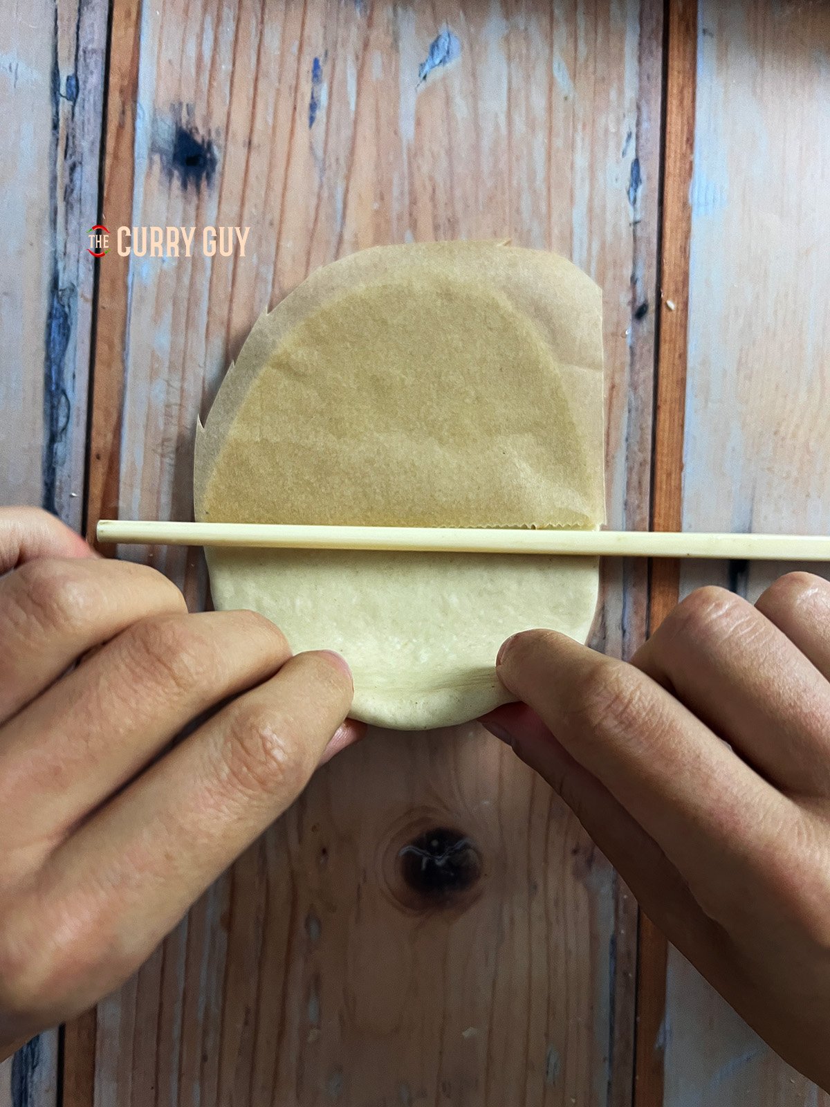 folding the lotus leaf bao