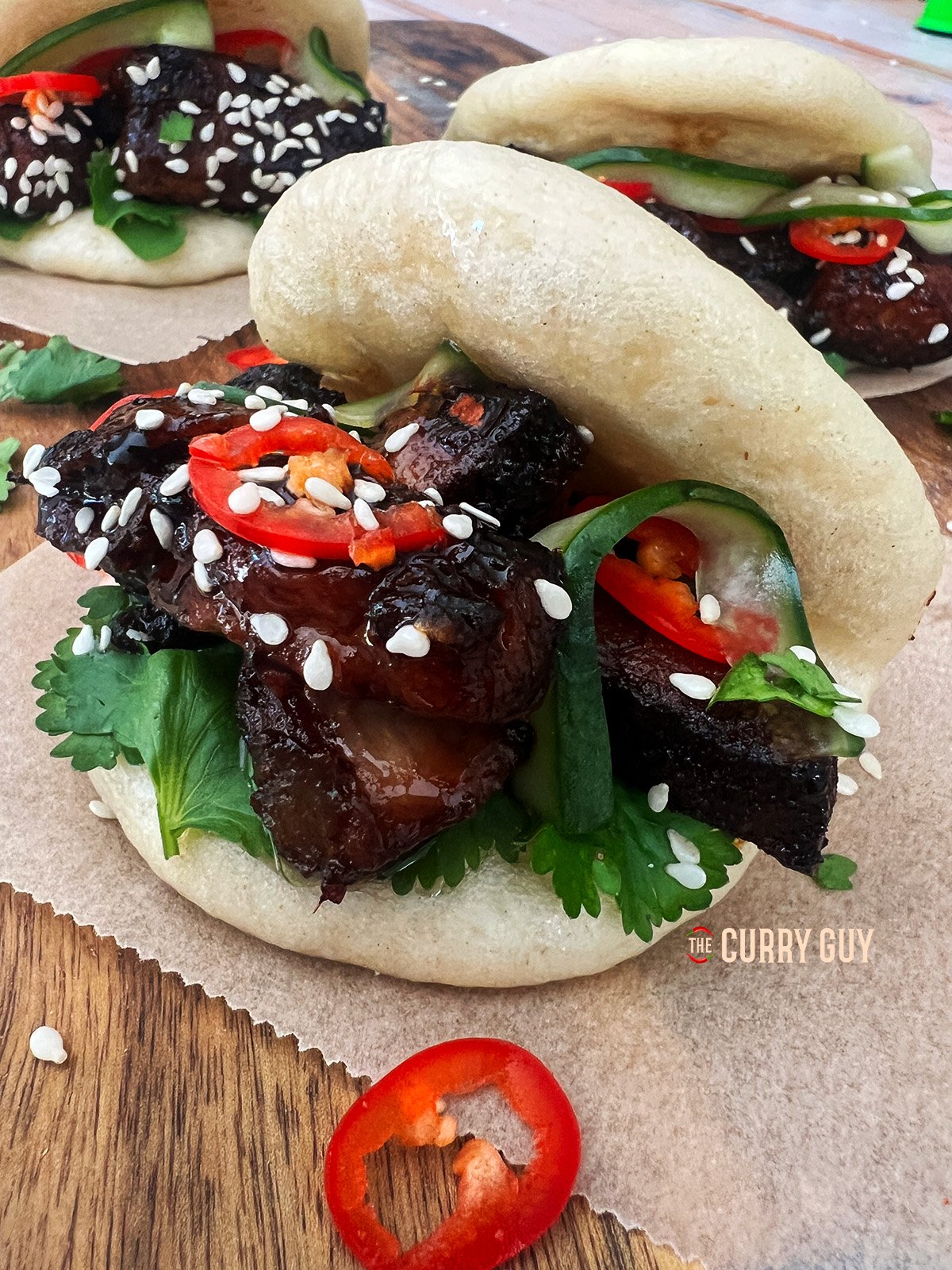 Pork belly bao buns