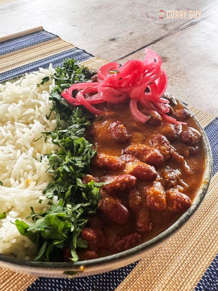 Slow cooker rajma curry