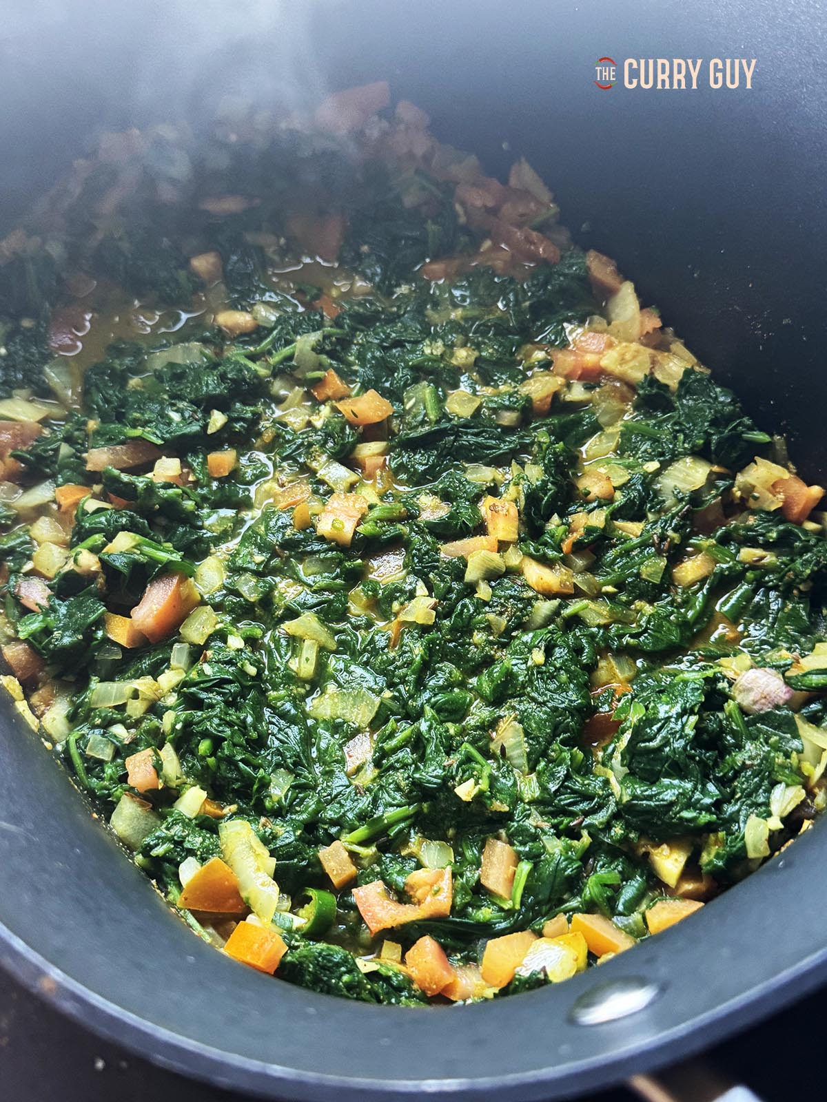 Everything in the slow cooker mixed well to combine ready to slow cook.