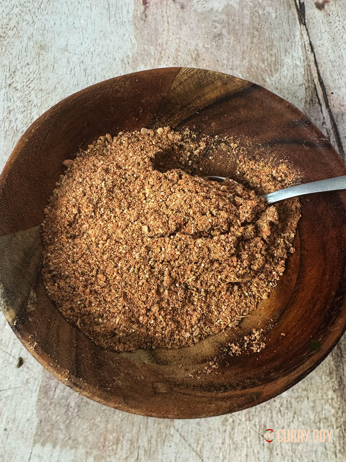 The finished boti masala in a bowl.