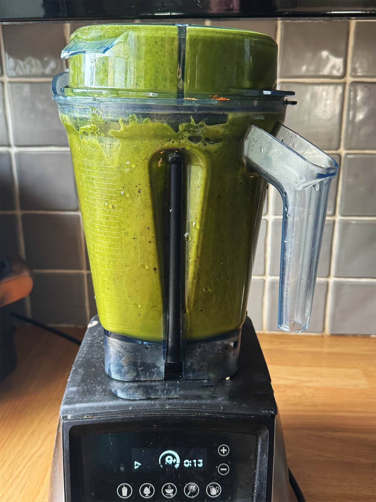 Blend these ingredients until smooth.