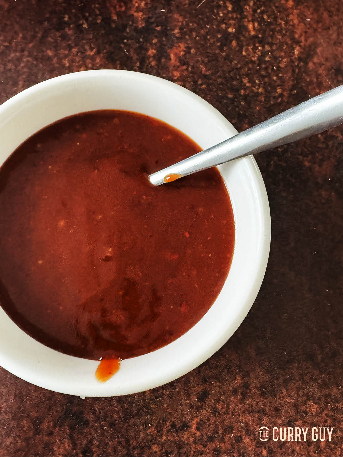 Tonkatsu Sauce in a serving bowl.